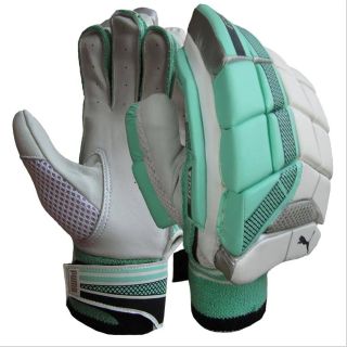 Puma Evo 3 Batting Gloves White and Green