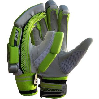 Puma Evo 5 Cricket Batting Gloves Lime and White Left Hand