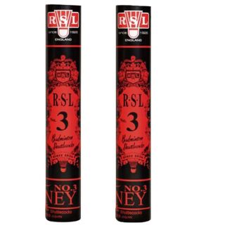 2 boxes of RSL Tourney No 3 Badminton Feather Shuttlecock