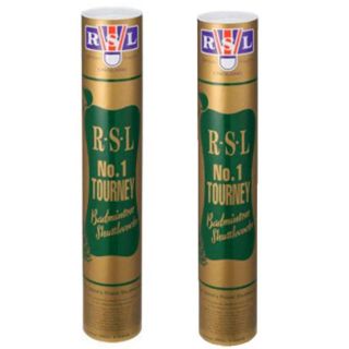 RSL Tourney No 1 Badminton Feather Shuttlecock 2 box
