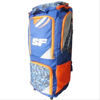 SF Blaster 1.0 Cricket Kit Bag Blue and Orange