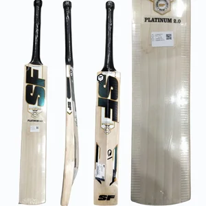SF Platinum 2.0 English Willow Cricket Bat (Standard Size Short Handle)