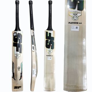 SF PLatinum 4.0 English Willow Cricket Bat (Standard Size Short Handle)