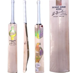 SG Sunny Gold Icon English Willow Cricket Bat (Standard Size Short Handle)