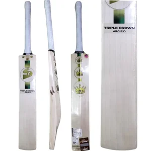 SG TRIPLE CROWN ARC 2.0 English Willow Cricket Bat (Standard Size Short Handle)