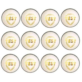 SG Test White Cricket Ball 12 Ball set Baseimage01