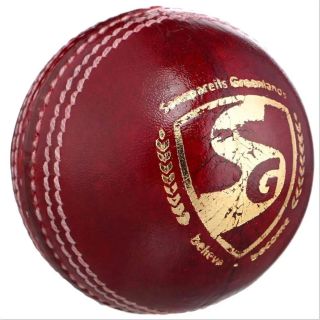 SG Shield 30 Red Cricket Leather Ball Set of 12 Baseimage01
