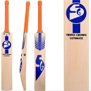 SG Triple Crown Ultimate English Willow Cricket Bat Baseimage01