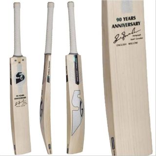SG 90 Years Anniversary English Willow Cricket Bat Baseimage01