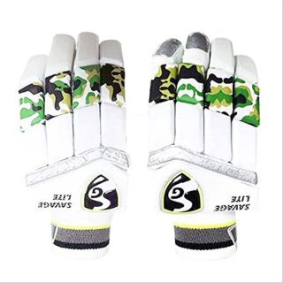 SG Savage Lite Cricket Batting Gloves (Mens Size Right-Handed)