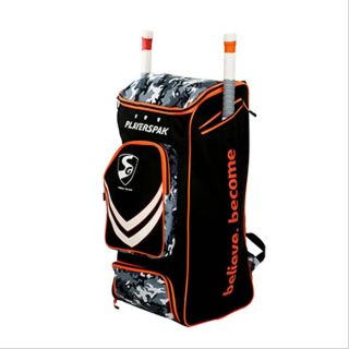 SG Playerpak Cricket Kit Bag Black Orange
