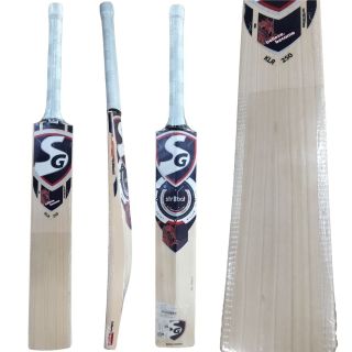 SG KLR 250 English Willow Str8bat With Sensor Cricket Bat (Standard Size Short Handle)