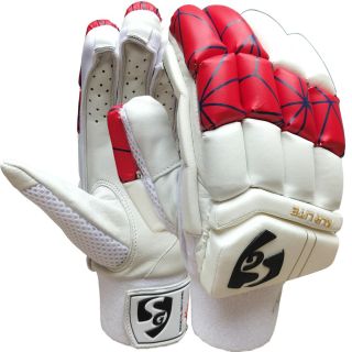 SG KLR Lite Cricket Batting Gloves (Mens Size Right-Handed)