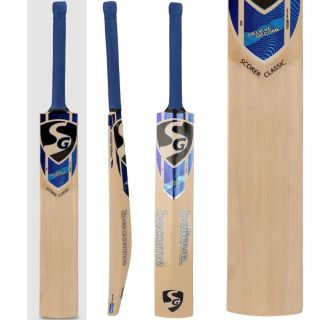 SG Scorer Classic Kashmir Willow Cricket Bat (Standard Size Short Handle)
