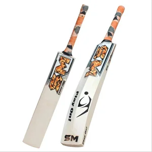 SM Camou Pro Edition Stroke English Willow Cricket Bat Standard Size