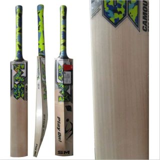 SM Camou Pro Edition Punch English Willow Cricket Bat Baseimage01