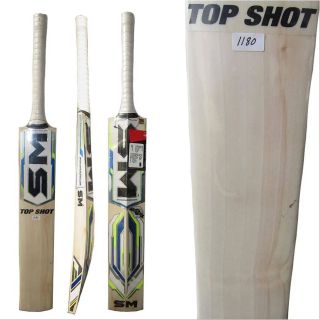 SM Top Shot English Willow Cricket Bat Baseimage01