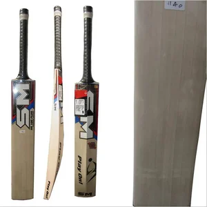 SM US 100 Plus English Willow Cricket Bat (Standard Size Short Handle)