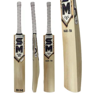 SM Power Shot Willow Cricket Bat (Standard Size Short Handle)