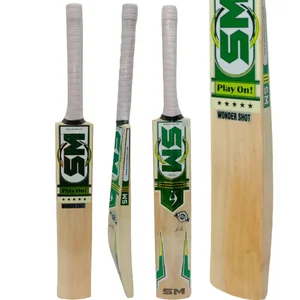 SM Wonder Shot English Willow Cricket Bat (Standard Size Short Handle)
