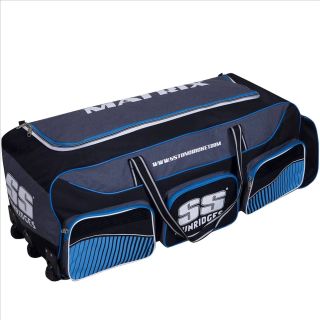 SS Matrix Cricket Kit Bag Blue and Black