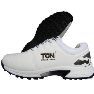 SS Camo 9000 Stud Cricket Shoes White Black 2022 Edition
