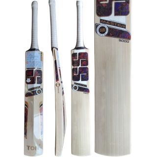 SS Master 9000 English Willow Cricket Bat (Standard Size Short Handle)