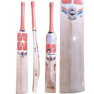 SS Orange English Williow Cricket Bat