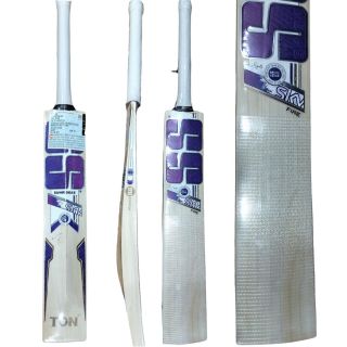 SS Sky FIRE English Willow Cricket Bat (Standard Size Short Handle)