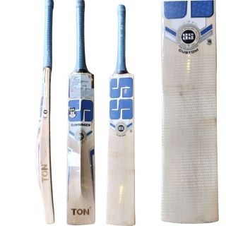 SS Ton Custom Bat English Willow Cricket Bat (Standard Size Short Handle)