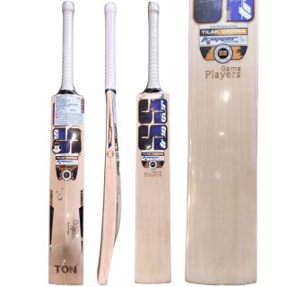 SS Ton Gama Players Tilak Verma English willow Cricket Bat (Standard Size Short Handle)