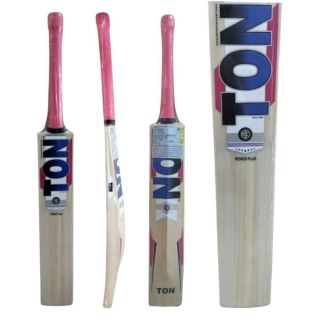 SS Ton Power Plus Kashmir Willow Cricket Bat (Standard Size Short Handle)