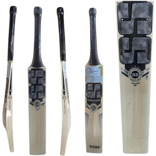 SS Ton Premiun Silver Kashmir Willow Cricket Bat (Standard Size Short Handle)