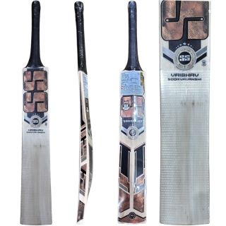 SS V.Surya Vanshi Kashmir Willow Cricket Bat (Standard Size Short Handle)