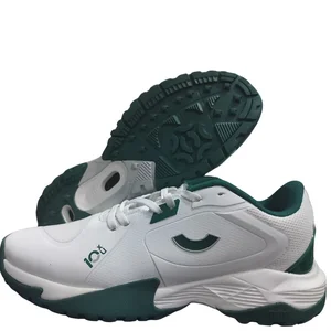 Tenxu ALL-ROUNDER Rubber Cricket Shoes White Green Colour