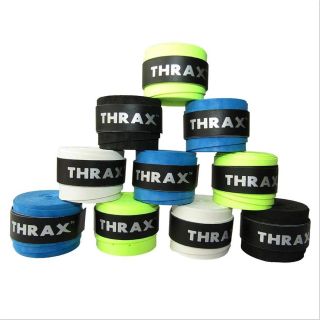 Thrax PU Based Super Foam Breathable Badminton Grip Set of 10 Assorted Colour Baseimage01