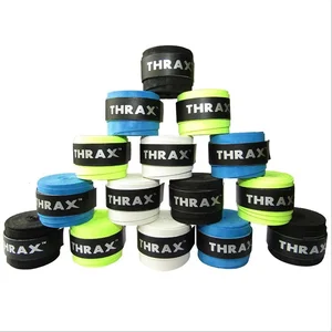 Thrax PU Based Super Foam Breathable Badminton Grip Set of 15 Assorted Colour