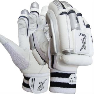 Thrax Player Ultimate RH Batting Gloves Black White Baseimage01