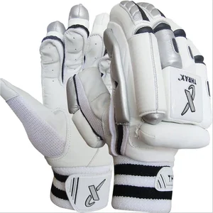 Thrax Player Ultimate Batting Gloves Black White (Mens Size Right-Handed)