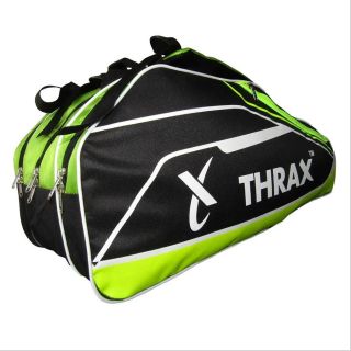 Thrax Aura X10 Badminton Kit Bag Black Lime Baseimage01