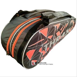 Thrax PX01 Badminton Kit Bag Grey and Orange