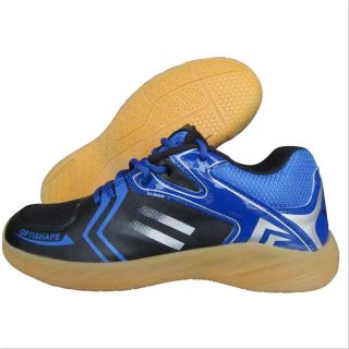 Thrax Up Court Badminton Shoes Blue and Black Baseimage01
