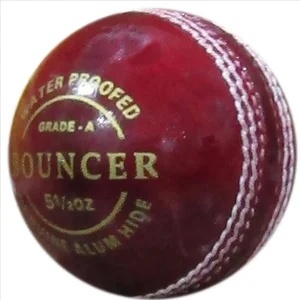 Thrax Bouncer Red Cricket Ball 6 Balls Set