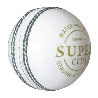 Thrax Super Club White Cricket Ball (Set of 6) Baseimage04