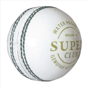 Thrax Super Club White Cricket Ball (Set of 6)