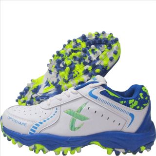 Thrax Opti Attack Cricket Stud shoes Lime Camo
