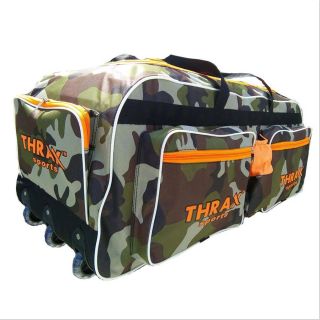 Thrax Super Pack Wheel Cricket Kit Bag Army Color
