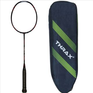 Thrax Air Strike 979 Lite 79 Gms weight 30 Lbs Tension Unstrung Badminton Racket Baseimage01