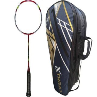 Thrax Air Strike 978 Lite 78 Gms, 30 Lbs Unstrung Badminton With Free Thrax XM Kit bags worth Rs 1400