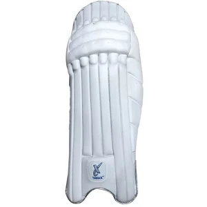 Thrax Armourx Cricket Batting Pads White Blue (Mens Right Hand Side)